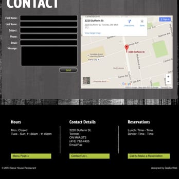 Seoul House - Seoul House told us they open at noon on Sunday's but site says otherwise - Korean Near Me - Toronto, Ontario Seoul House - Seoul House told us they open at noon on Sunday's but site says otherwise - Korean Near Me - Toronto, Ontario