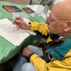 Silverado Rolling Hills Memory Care Community - Water painting