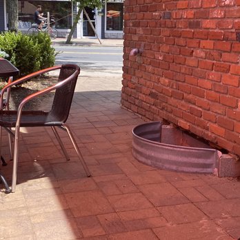 Dang BBQ - Be careful! Drop of 5-6 feet in egress window in the outdoor dining area. - Barbeque Near Me - Islip, New York Dang BBQ - Be careful! Drop of 5-6 feet in egress window in the outdoor dining area. - Barbeque Near Me - Islip, New York