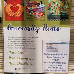 Southview Hospital - Gift shop info.  .