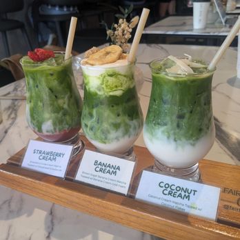 Fair Trade Cafe - Matcha flight - Coffee & Tea Near Me - Phoenix, Arizona