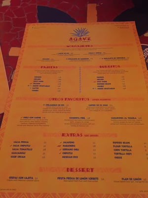 Menu photo 3 Agave Wan Chai Hong Kong, HK