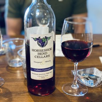 Horseshoe Bend Cellars Vineyard & Winery - Cellars Concord - Wineries Near Me - Iowa Park, Texas
