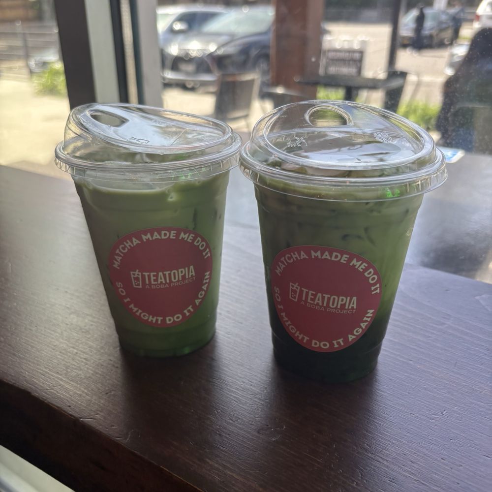 Teatopia - Matcha Einspanner - Bubble Tea Near Me - Long Beach, California