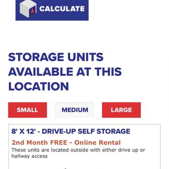 Arco's Self Storage - False Advertising ... states online reservations get 2nd month off.. - Self Storage Near Me - San Bruno, California