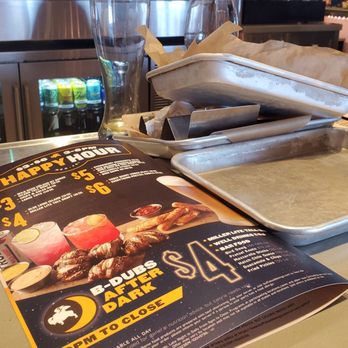 Buffalo Wild Wings - Empty glasses,  trash - Chicken Wings Near Me - Louisville, Kentucky