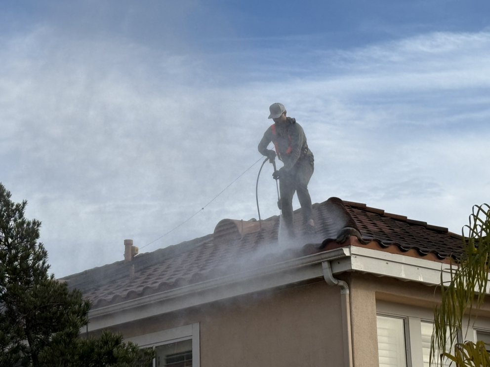 Slide of First Class Roof Cleaning