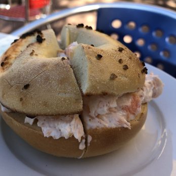 JJ's Delicattesen - Lox Spread Shmear on a toasted garlic bagel - Delis Near Me - Scottsdale, Arizona JJ's Delicattesen - Lox Spread Shmear on a toasted garlic bagel - Delis Near Me - Scottsdale, Arizona