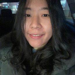 Hair cut layered hair and then dried with curly ends Hair cut layered hair and then dried with curly ends