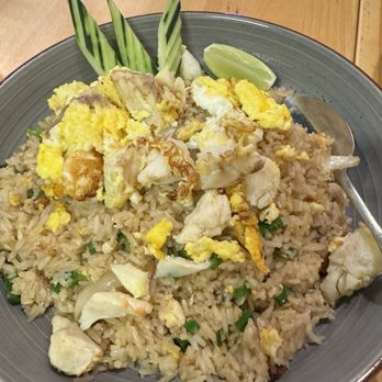 Hug Esan - Crab Meat Fried Rice - Thai Near Me - Elmhurst, New York Hug Esan - Crab Meat Fried Rice - Thai Near Me - Elmhurst, New York