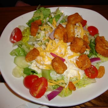 Outback Steakhouse - Hubs order of side Salad with Blue Cheese Dressing from Outback Steakhouse Denver Gateway Location April 12th 2013. - Steakhouses Near Me - Denver, Colorado Outback Steakhouse - Hubs order of side Salad with Blue Cheese Dressing from Outback Steakhouse Denver Gateway Location April 12th 2013. - Steakhouses Near Me - Denver, Colorado
