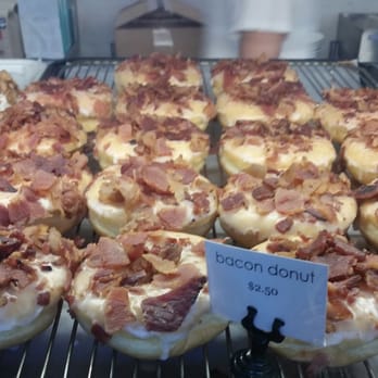 Cafe Dulce - Not so great bacon donuts - Coffee & Tea Near Me - Los Angeles, California