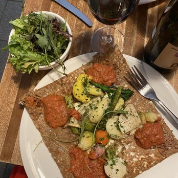 Le Billig - Vegetable crepe - Creperies Near Me - Quebec City, Quebec