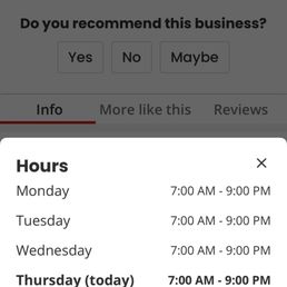Hours Hours