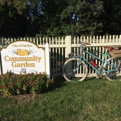 City of Fairfax Community Garden - Sunny day to be in the garden!