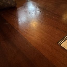 Nobody wiping off the tables