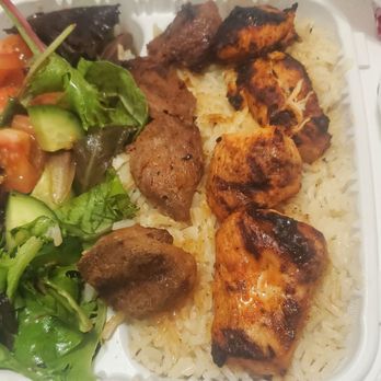 Mesoresto - Combo plate, with rice and salad - Mediterranean Near Me - Daly City, California Mesoresto - Combo plate, with rice and salad - Mediterranean Near Me - Daly City, California