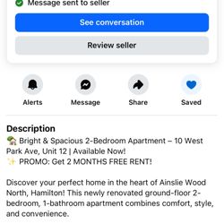 Found Spaces Property Management - Photo of the original ad before they pulled it.