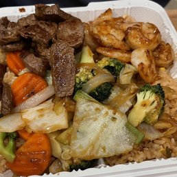 Shrimp and Steak Hibachi