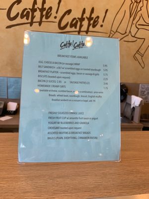 Menu photo 3 Caffe Caffe - North Hullen Metairie, LA