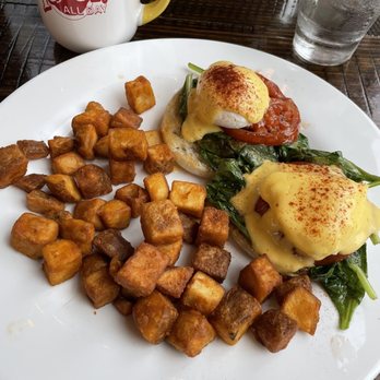 Toast! All Day - Florentine Eggs Benedict - Breakfast & Brunch Near Me - Mt Pleasant, South Carolina Toast! All Day - Florentine Eggs Benedict - Breakfast & Brunch Near Me - Mt Pleasant, South Carolina