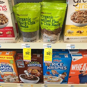 CVS Pharmacy - Organic Milled Flax & Chia Blend is the best!!  Great in oatmeal, cereal, salads and my favorite smoothies - Drugstores Near Me - Snellville, Georgia