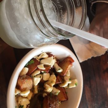 Le Chic Shack - Pear soda and the classic poutine - Burgers Near Me - Quebec City, Quebec