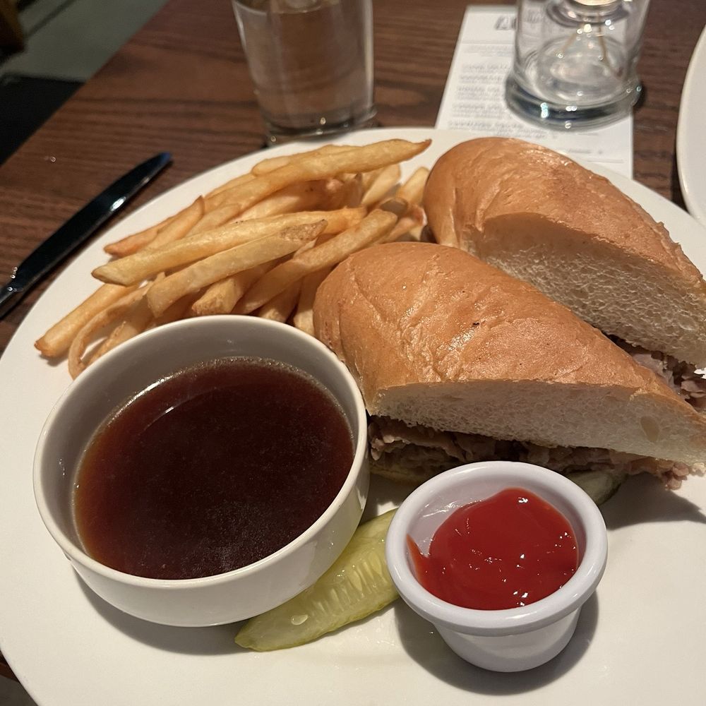 Amaro’s Table - French dip - New American Near Me - Castle Rock, Washington