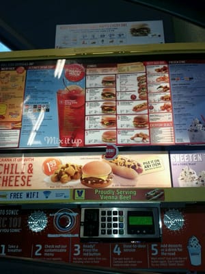 Menu photo 1 Sonic Drive-In Aurora, IL Menu photo 1 Sonic Drive-In Aurora, IL
