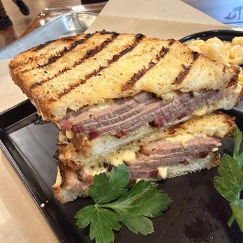 Sharko's BBQ - Brisket grilled cheese - Barbeque Near Me - Glen Ellyn, Illinois