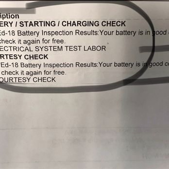 Firestone Complete Auto Care - "Your battery is in good condition" - Tires Near Me - Memphis, Tennessee