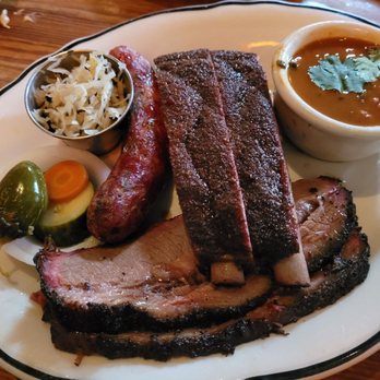 Lamberts Downtown Barbecue - Prime Texas Brisket, Fennel and Coriander Crusted Pork Ribs, Texas All Beef Hot Link - Barbeque Near Me - Austin, Texas Lamberts Downtown Barbecue - Prime Texas Brisket, Fennel and Coriander Crusted Pork Ribs, Texas All Beef Hot Link - Barbeque Near Me - Austin, Texas