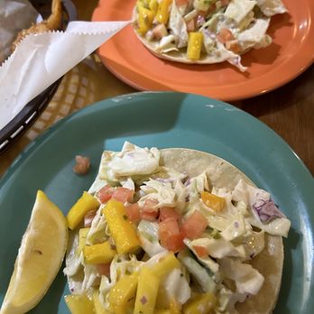 Coconut's Fish Cafe - Kamaole - Order of fish tacos. It comes with two. - Seafood Near Me - Kihei, Hawaii