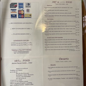 Ristorante Dorando' - Italian Near Me - S. Gimignano, SI Ristorante Dorando' - Italian Near Me - S. Gimignano, SI