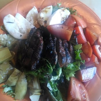 Sebago Brewing Company - Steak salad! - Breweries Near Me - Kennebunk, Maine Sebago Brewing Company - Steak salad! - Breweries Near Me - Kennebunk, Maine