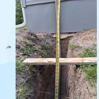 Up North Cleaning And Home Maintenance - 20 inch deep trench. - Handyman Near Me - Aurora, Minnesota Up North Cleaning And Home Maintenance - 20 inch deep trench. - Handyman Near Me - Aurora, Minnesota