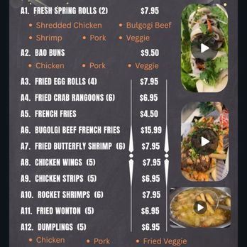 Saigon Pho - Appetizers menu - Vietnamese Near Me - Merritt Island, Florida