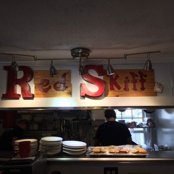 Delisi’s Red Skiff - Love the "sign" - Seafood Near Me - Rockport, Massachusetts Delisi’s Red Skiff - Love the "sign" - Seafood Near Me - Rockport, Massachusetts