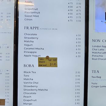 Amor Cafe & Pastry - Menu as of August 2023 - Bakeries Near Me - Centreville, Virginia