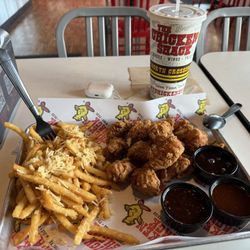 The Chicken Shack - Snack 12 Shack Bites Combo with garlic fries