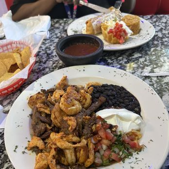 Frida’s - In the background Chimichanga - Mexican Near Me - Fayetteville, Georgia