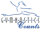 Gymnastics Counts Logo