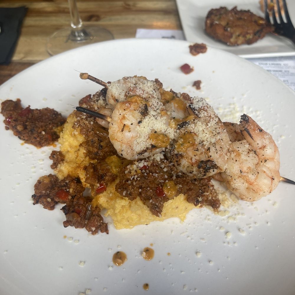 The Stubborn Mule - Grilled Shrimp & Grits - New American Near Me - Orlando, Florida The Stubborn Mule - Grilled Shrimp & Grits - New American Near Me - Orlando, Florida