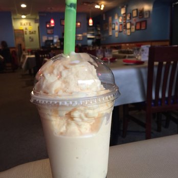 Thai Rak Thai - Frozen green bubble tea w/Mango - Thai Near Me - Scranton, Pennsylvania Thai Rak Thai - Frozen green bubble tea w/Mango - Thai Near Me - Scranton, Pennsylvania