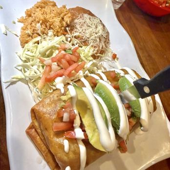 La Bonita's - Carne Asada Chimichanga - Mexican Near Me - Palm Springs, California