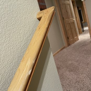 Grizzly Moving & Storage - Damaged stair rail by careless Grizzly movers. - Movers Near Me - San Diego, California