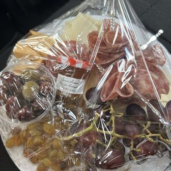 The Grecian Grazer - Salami and two cheeses, grapes, raisins, to jar of jelly with nothing to go with the jelly - Specialty Food Near Me - Parker, Colorado