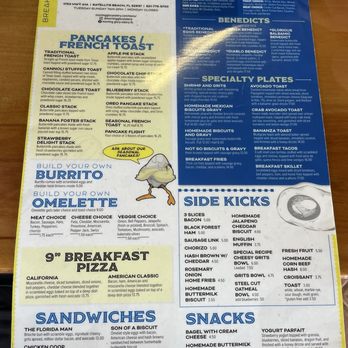 Morning Glory - Menu - Breakfast & Brunch Near Me - Satellite Beach, Florida