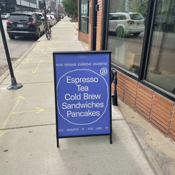 Doma Cafe - Sign out front - Cafes Near Me - Chicago, Illinois