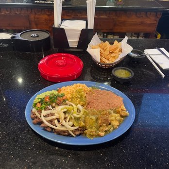 La Mexicana - Fajita/Chicharron Plate - Mexican Near Me - Houston, Texas La Mexicana - Fajita/Chicharron Plate - Mexican Near Me - Houston, Texas